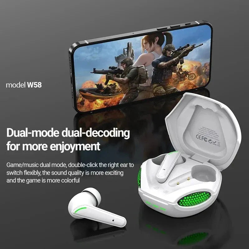 🎮 Celebrat W58 TWS Gaming Earbud